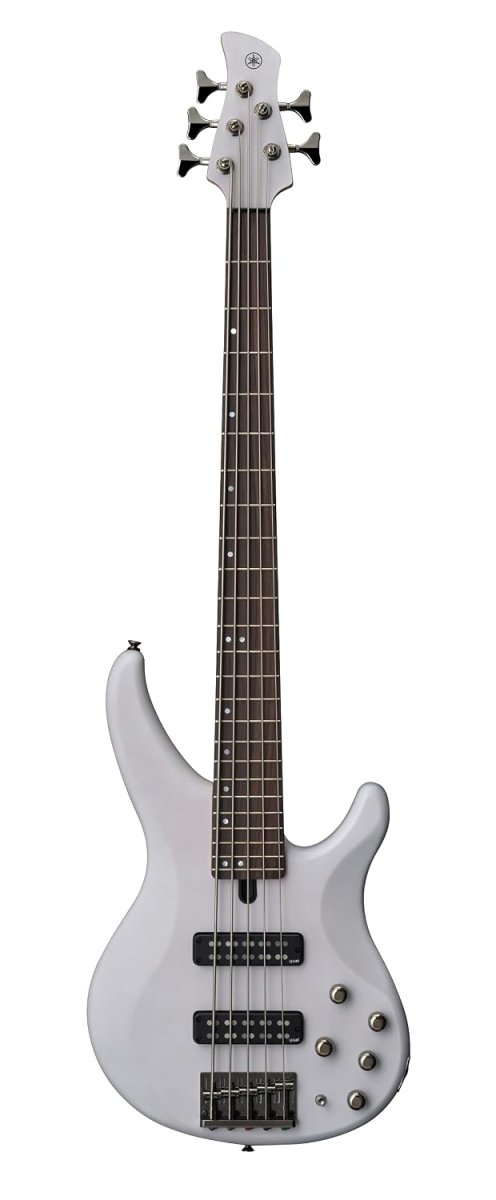 Contrabaixo Elétrico 5 cordas TRBX 505 TWH Translucent White Yamaha