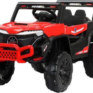 Bang Toys Jipe Elétrico Duna 12v Recarregável Vermelho