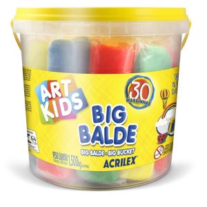 Balde com Massas Acrilex 1.5 kg